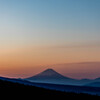 霧ケ峰の夜明け