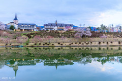 荒神山公園映り込み