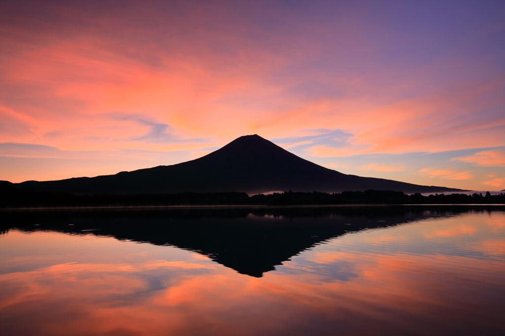 Mt.fuji 朝焼け