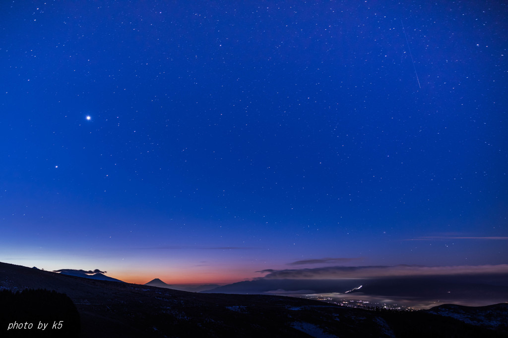 霧ヶ峰高原夜景2