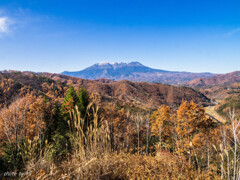 秋の御嶽山