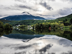 逆さ蓼科山