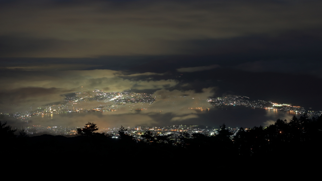 諏訪夜景2016.10.10