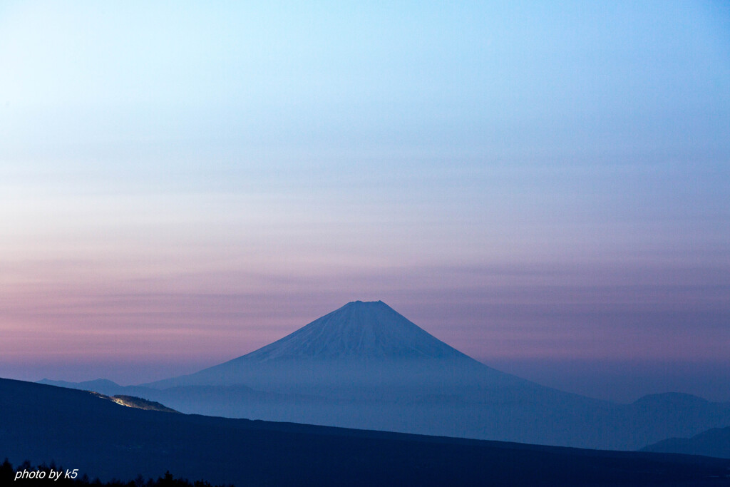 霧ヶ峰高原より