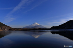 逆さ富士～精進湖