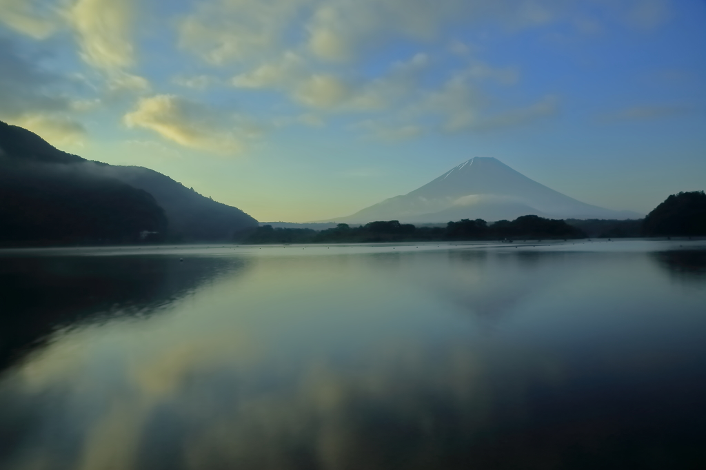 Mt.fuji 精進湖の朝2