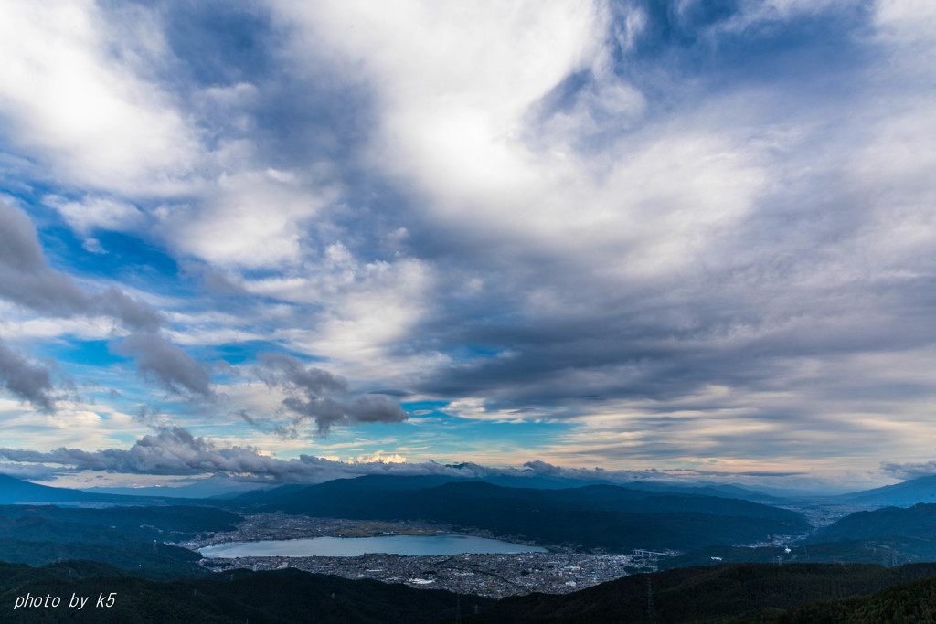 夕暮れ