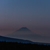未明の富士山