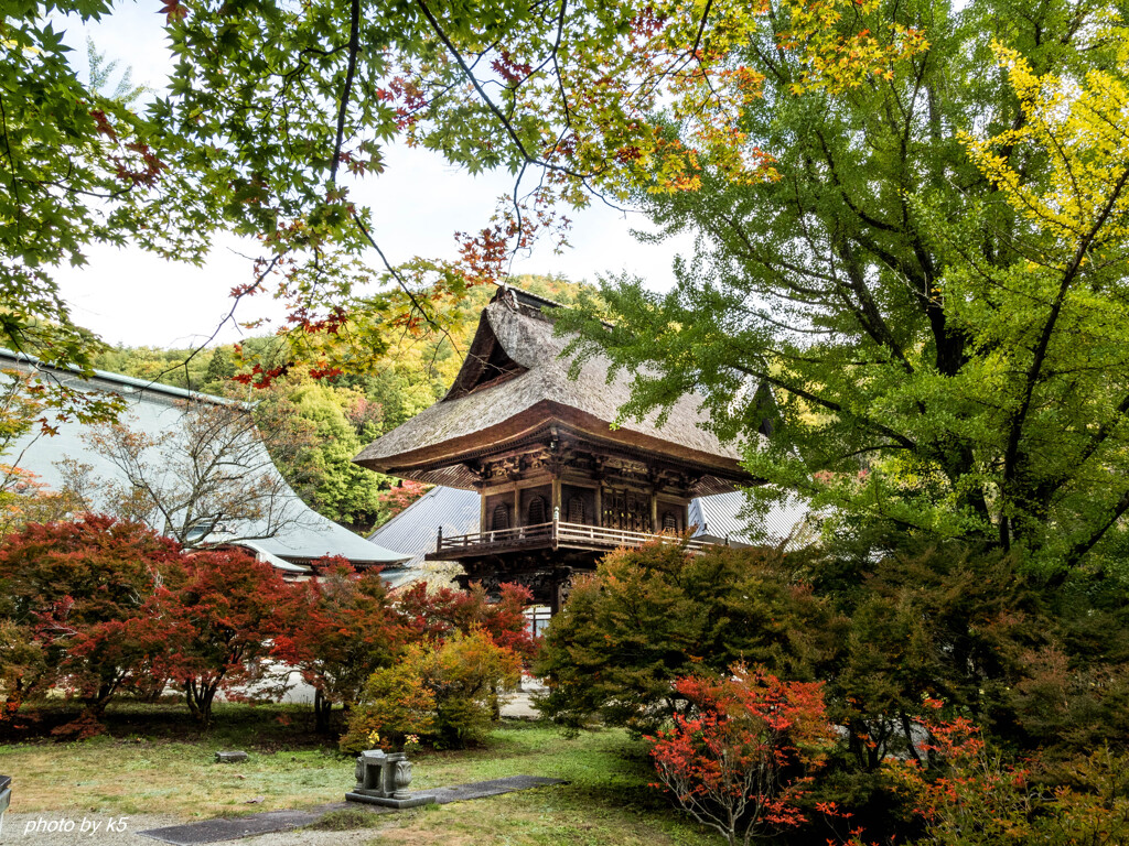 霊松寺の紅葉