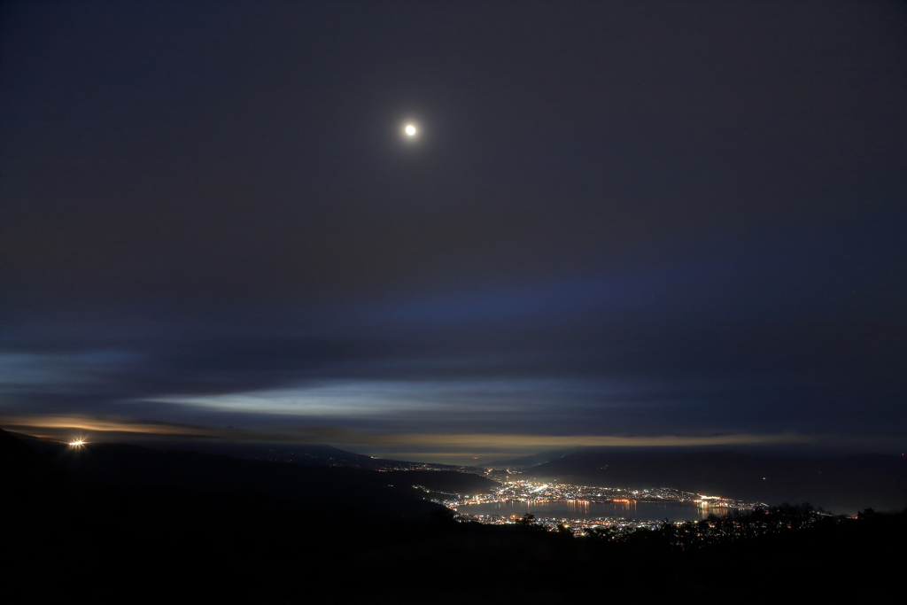 高ボッチ高原view2016.12.25-夜明け前