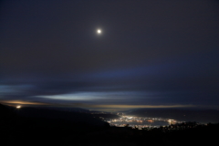 高ボッチ高原view2016.12.25-夜明け前