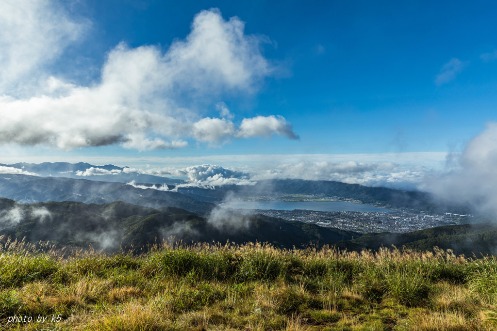 高ボッチ高原朝景