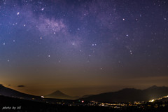 Mt.fujiと天の川２