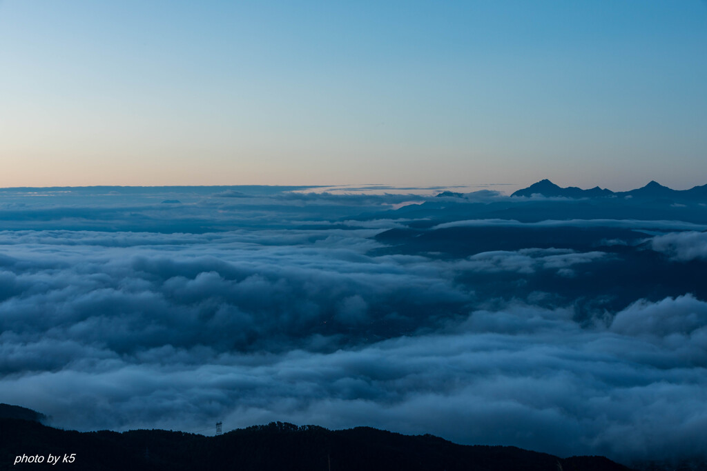 厚い雲海