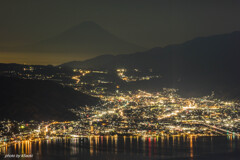 高ボッチview2025.11.21 輝く街