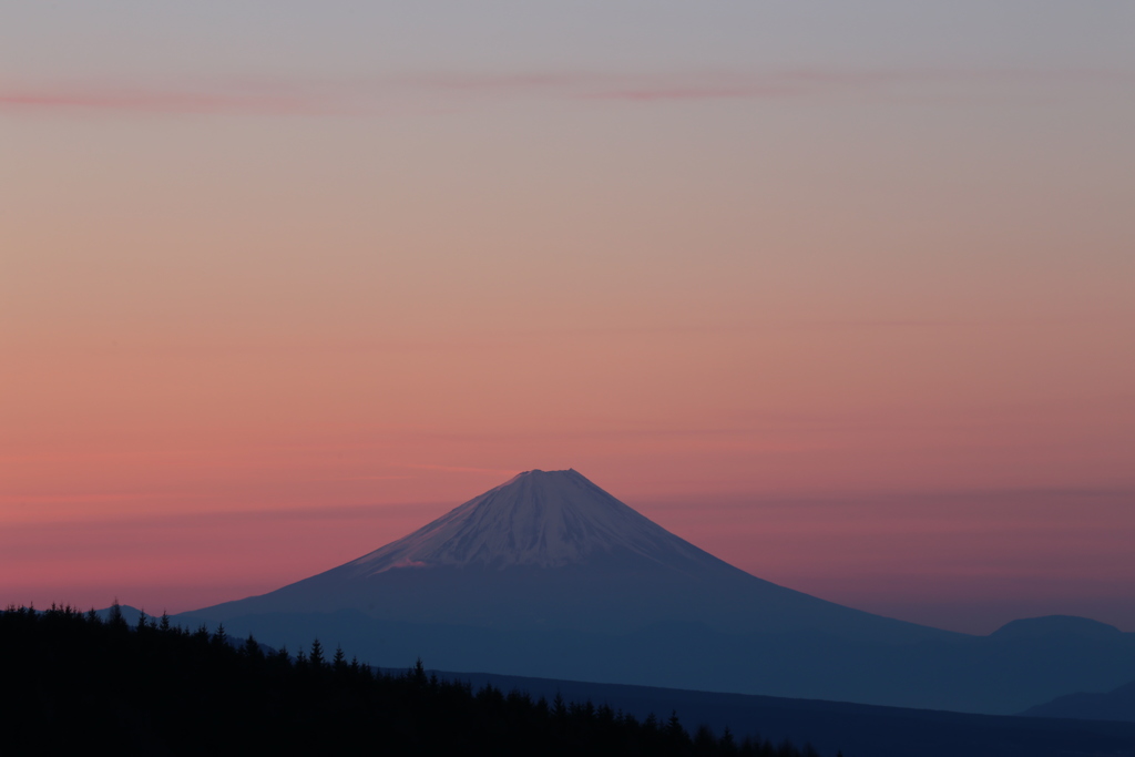 Mt.fujiの朝焼け