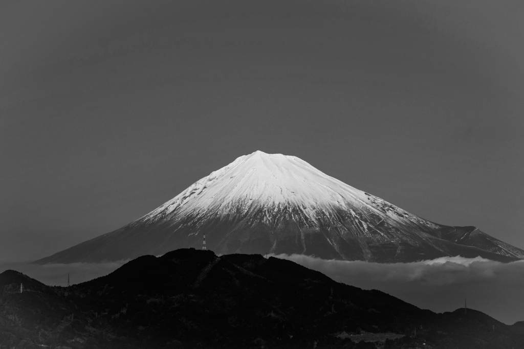 モノクロ Mt.FUJI