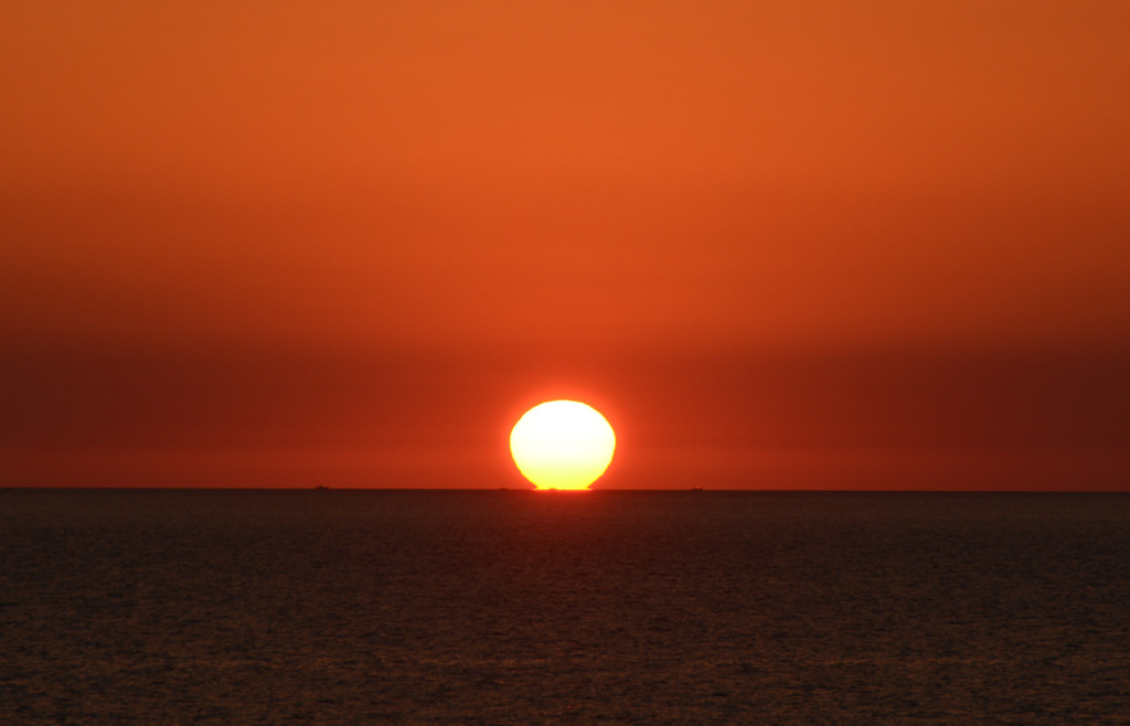 夕陽！！