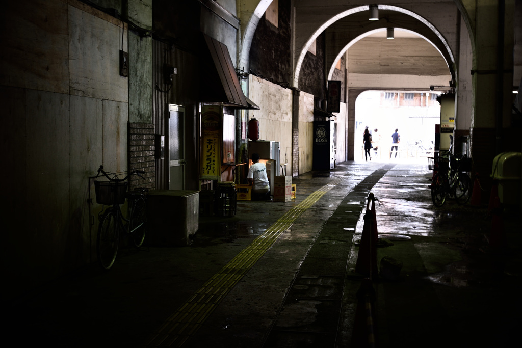 静寂の駅