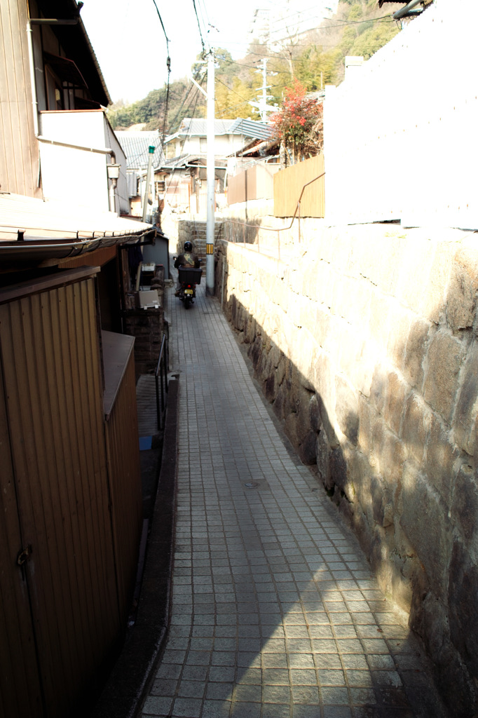 迷い込む町　尾道　-3