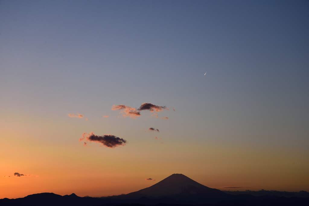 富士見坂遠望