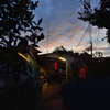 路地裏夕景