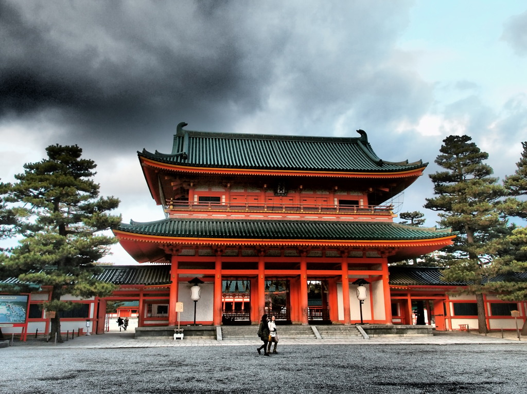 朱色の神殿