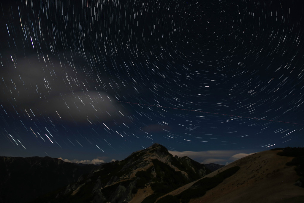 燕岳の星時間