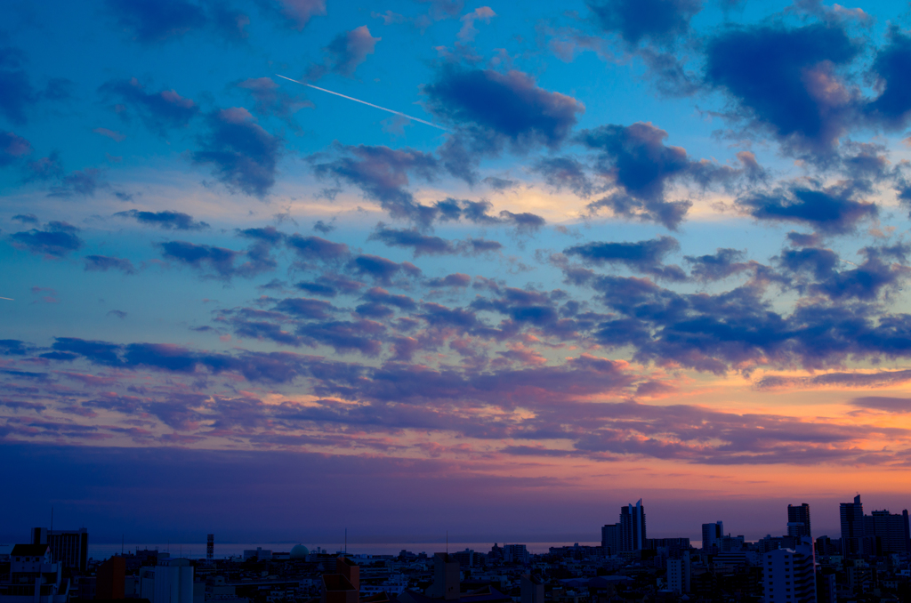 兵庫の夕焼け