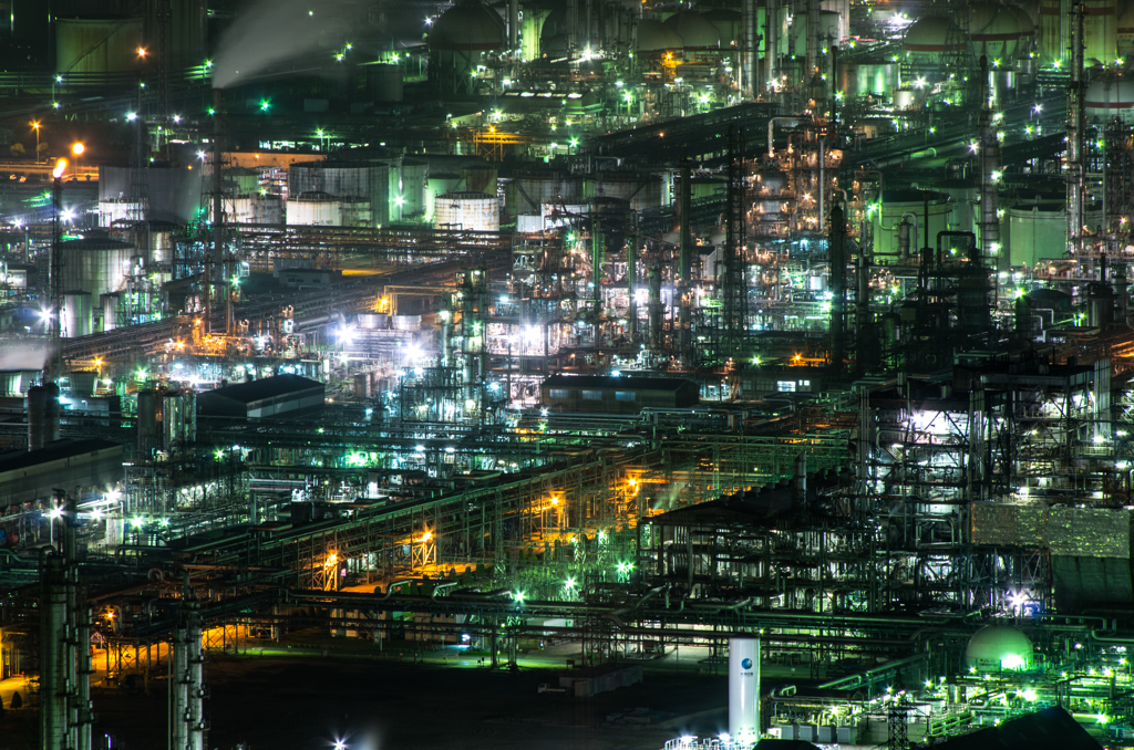 水島臨海工業地帯 