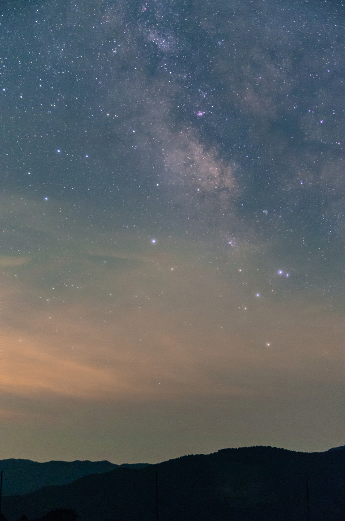 ハチ高原の星空