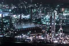 水島臨海工業地帯 