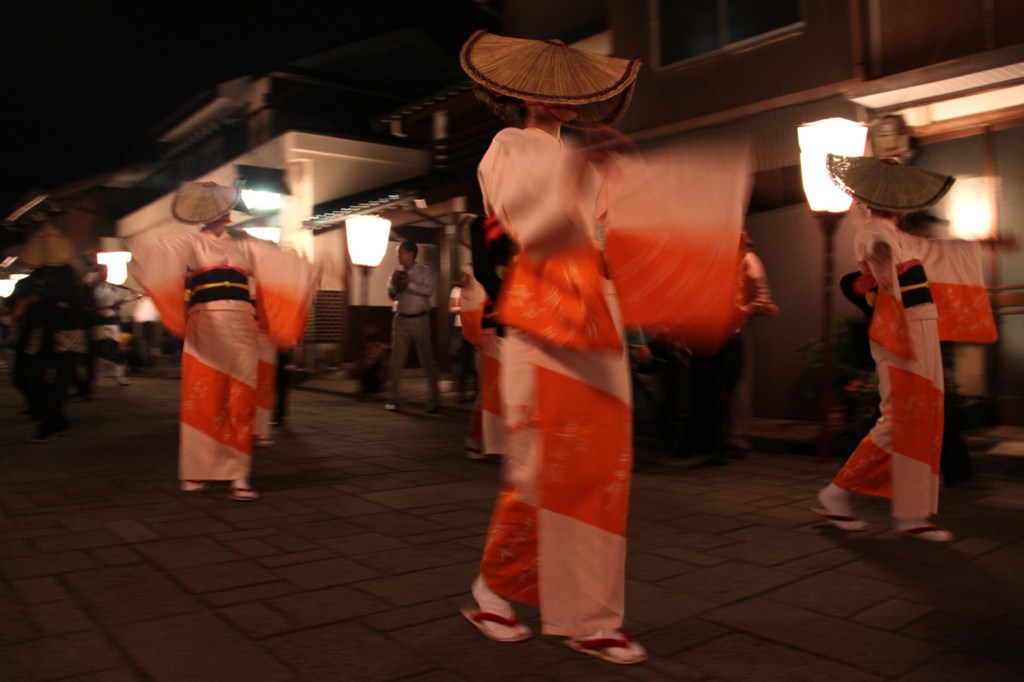 おわら風の盆。５