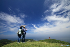 空と海が溶け合う場所