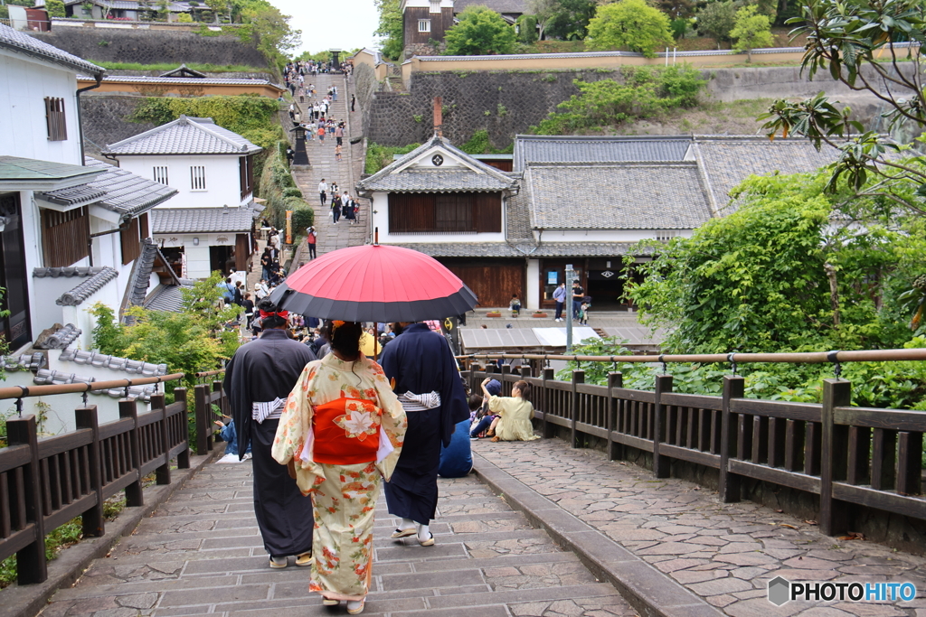 坂の城下町