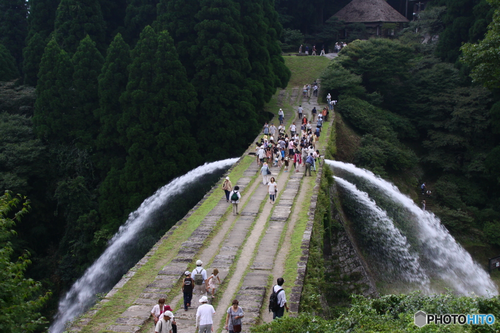 通潤橋。１