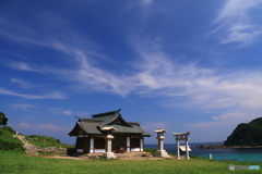 世界文化遺産。沖ノ島遥拝所