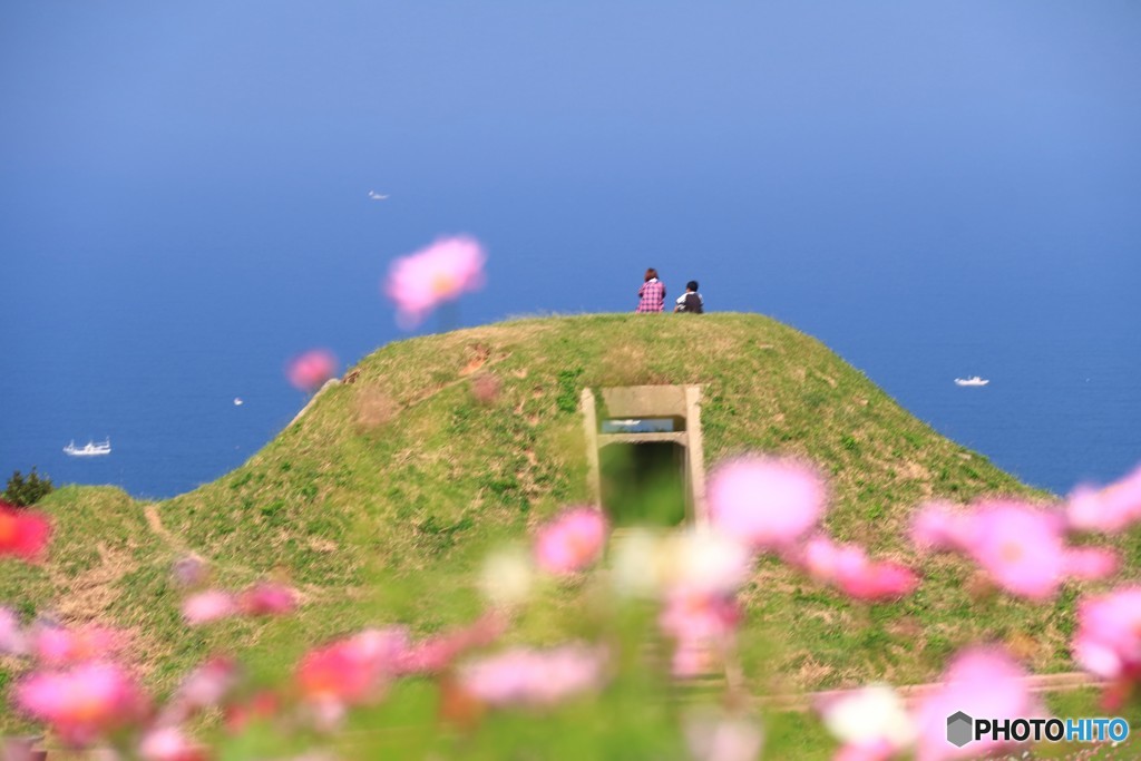 空と海が溶け合う場所