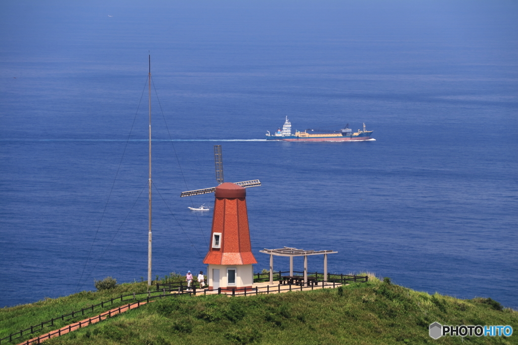 空と海が溶け合う場所