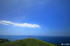 空と海が溶け合う場所。