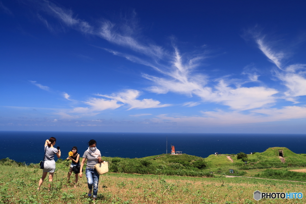 空と海が溶け合う場所