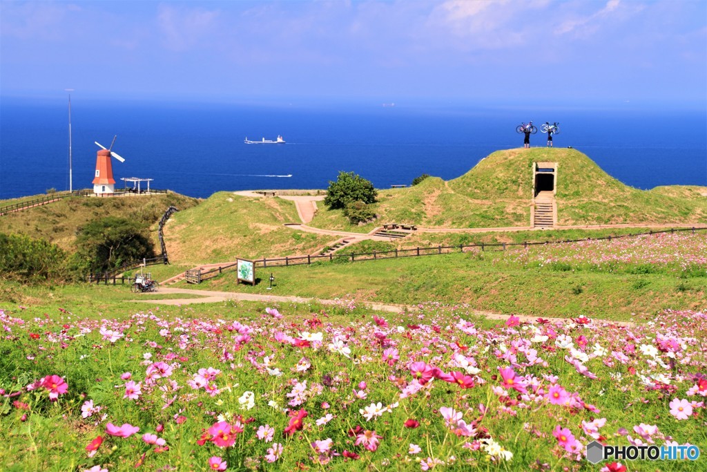 空と海が溶け合う場所