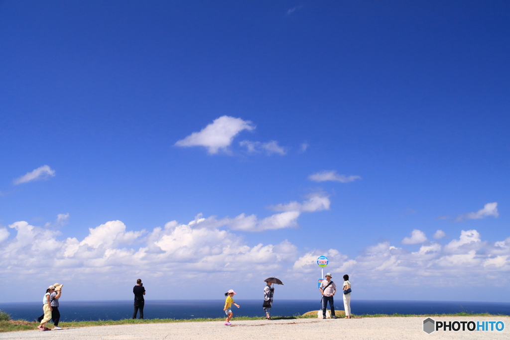 空と海が溶け合う場所