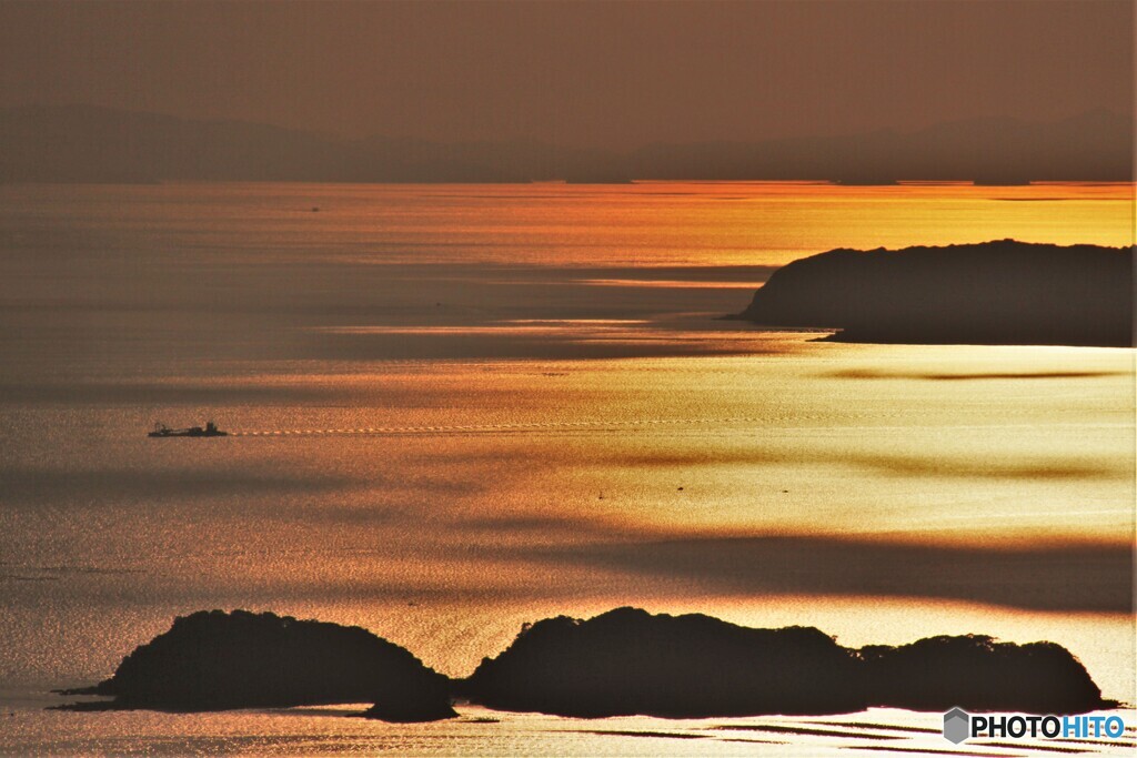 西海の夕日