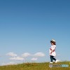 春。晴れた日に