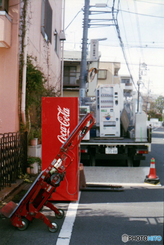 自販機入れ替え