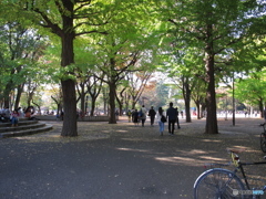 午後の上野公園