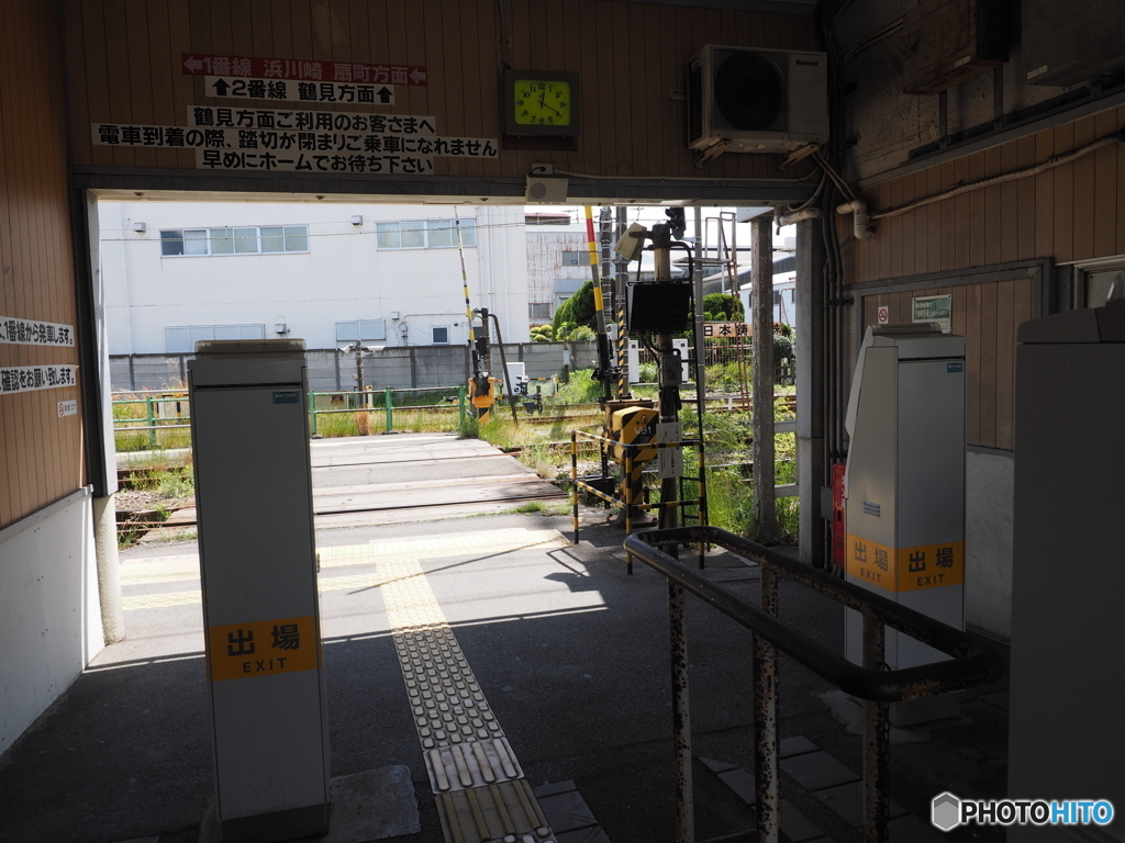 鶴見線　武蔵白石駅構内