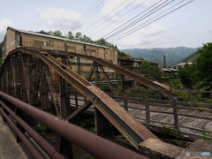 古川橋と足尾本山精錬所跡