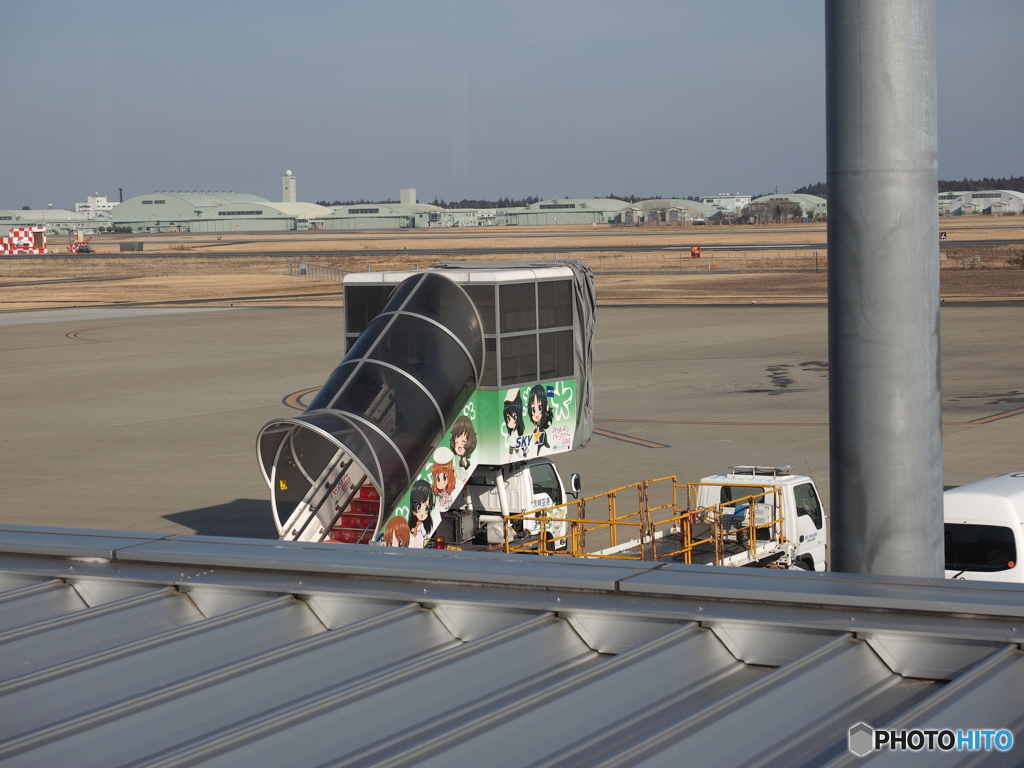 茨城空港はガルパン押し01